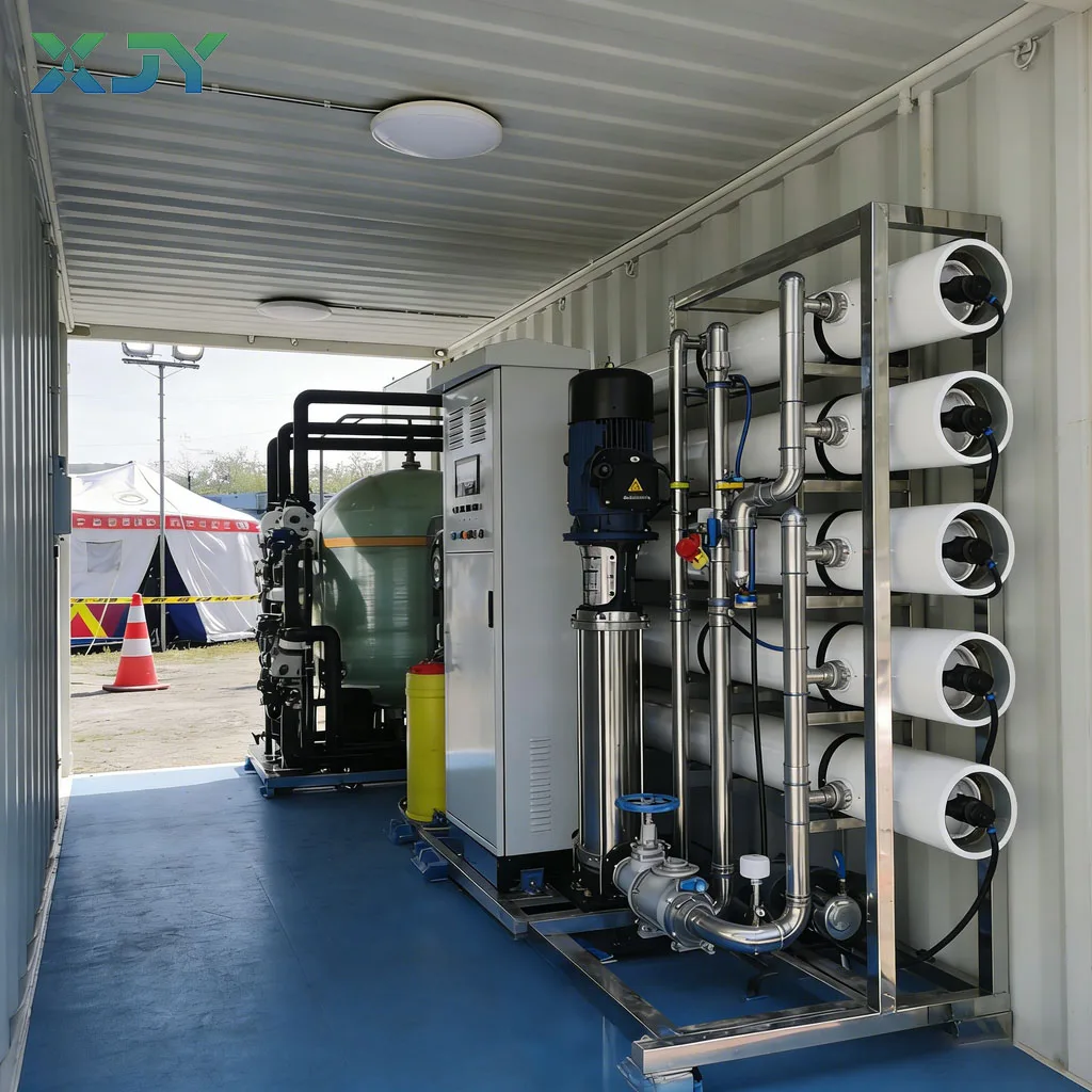 containerized water treatment plant