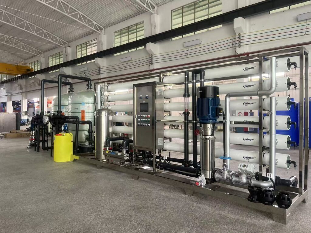 reverse osmosis skid machine