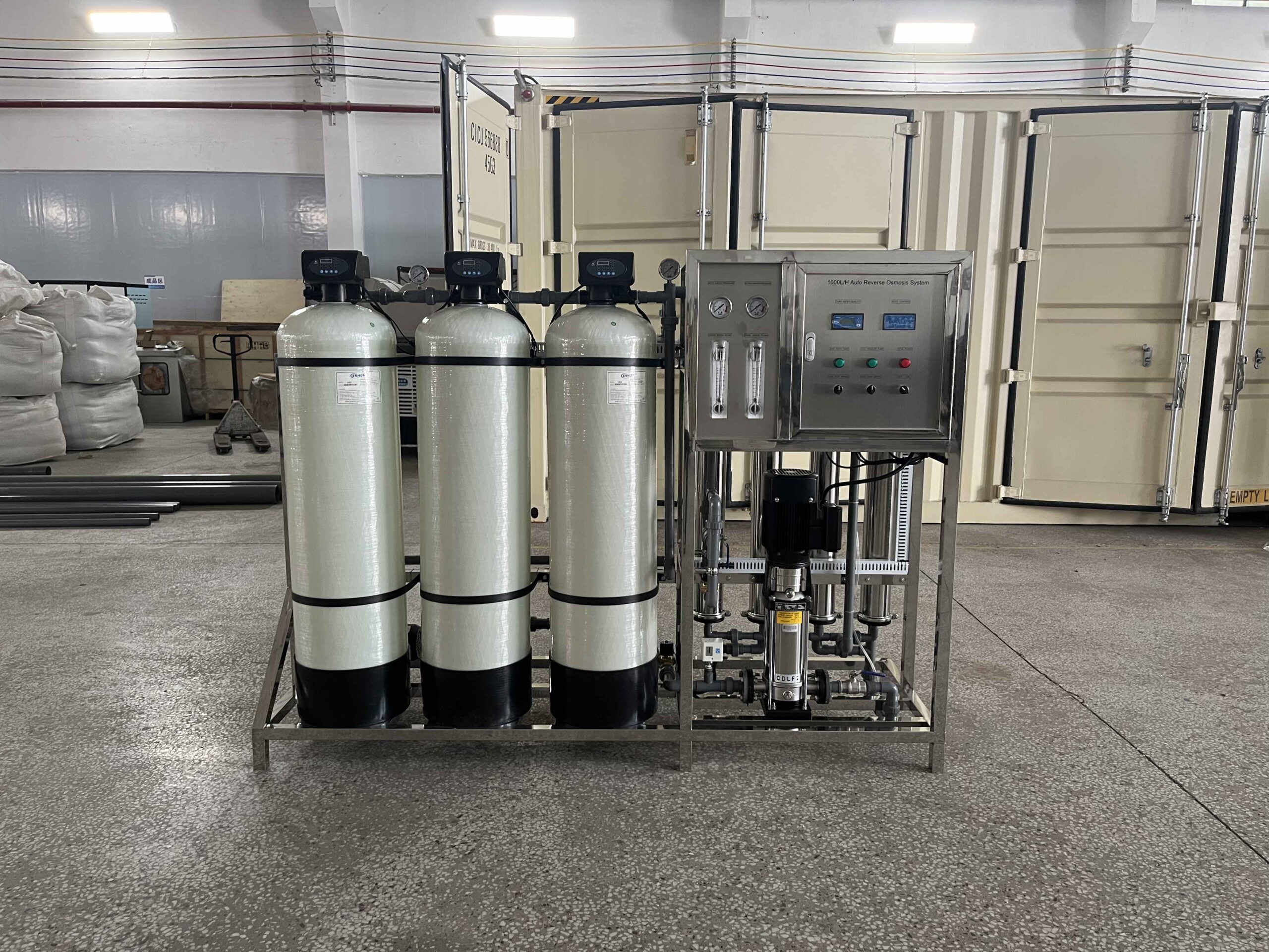 industrial reverse osmosis machine scaled