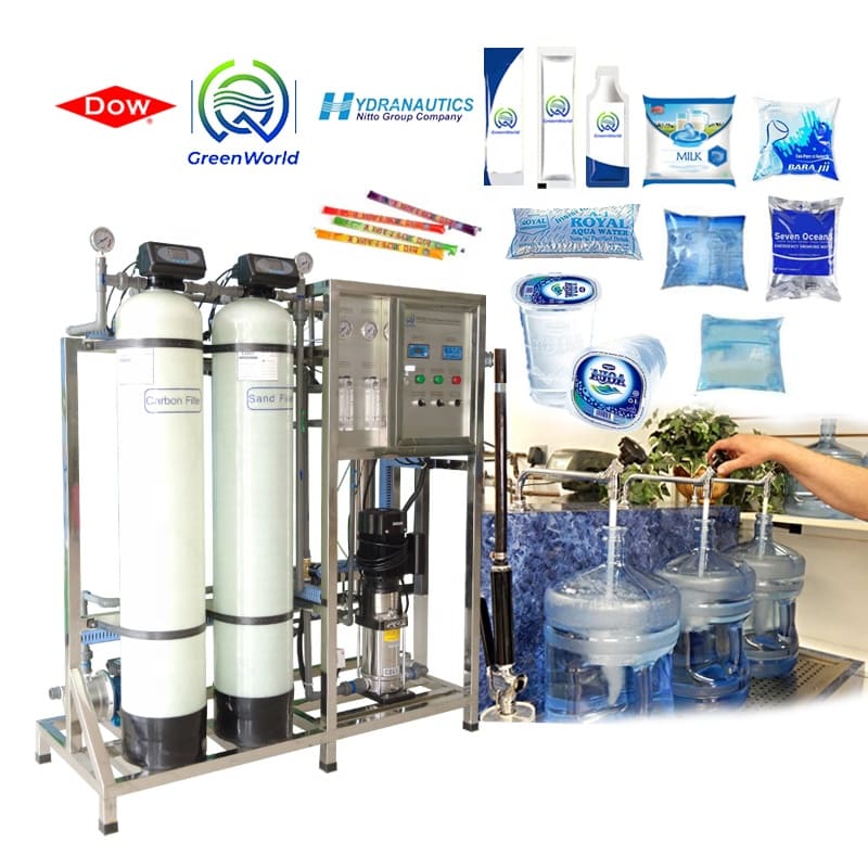 reverse osmosis bottled water plant