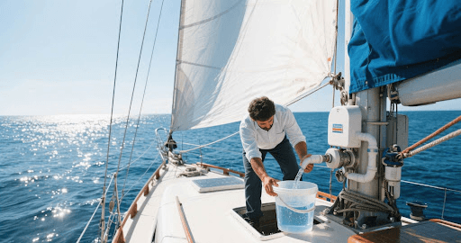 reverse osmosis desalination system for ship