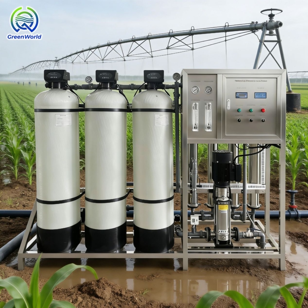 reverse osmosis machine for irrigation