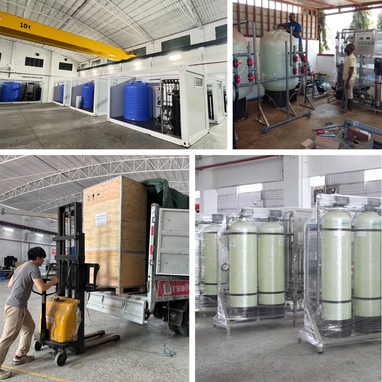 brackish water desalination plant factory