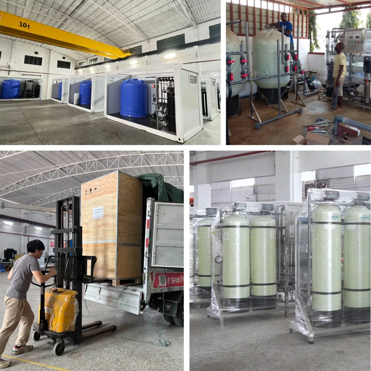 brackish water desalination plant factory