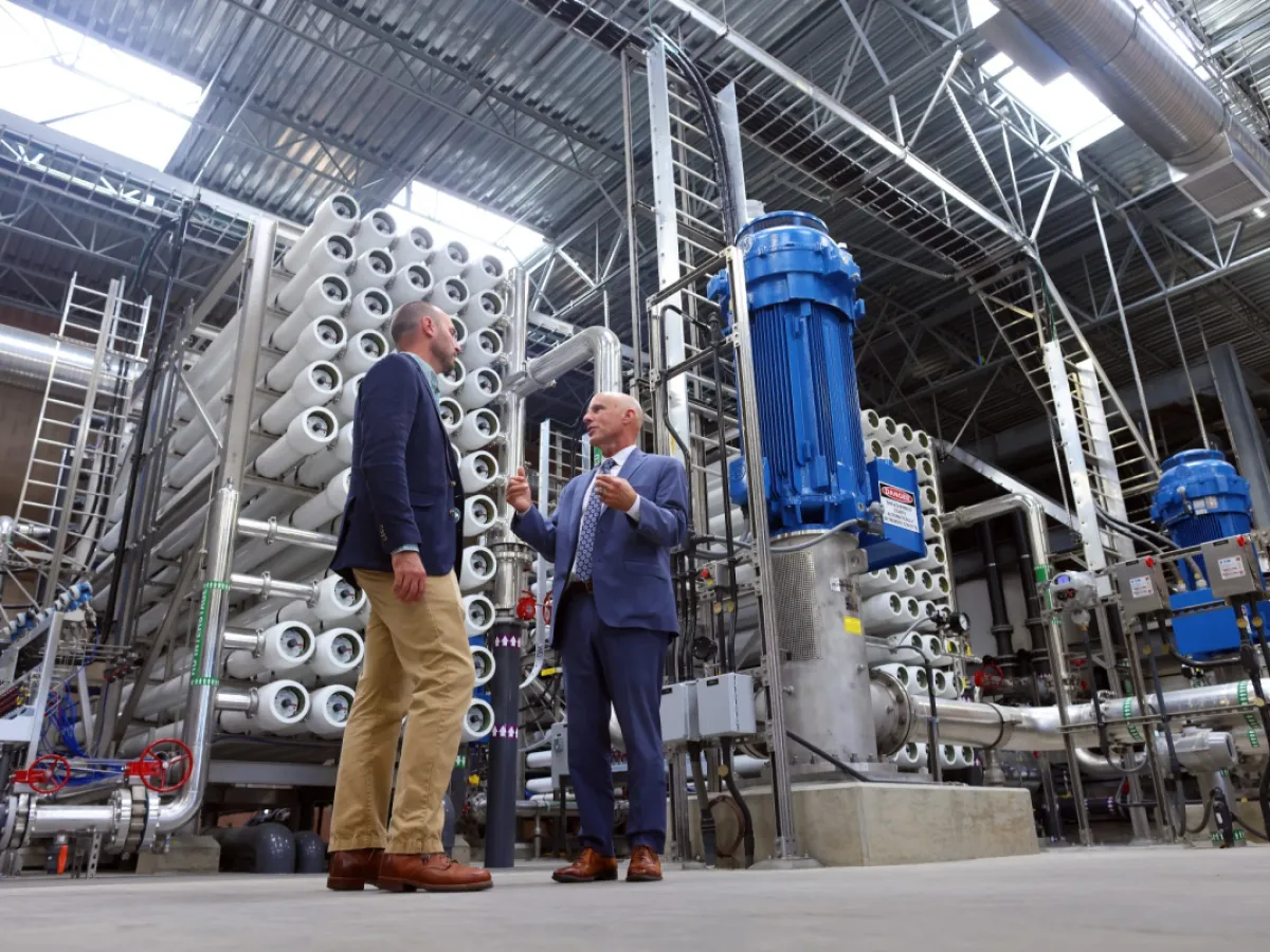 brackish water desalination project in Saudi