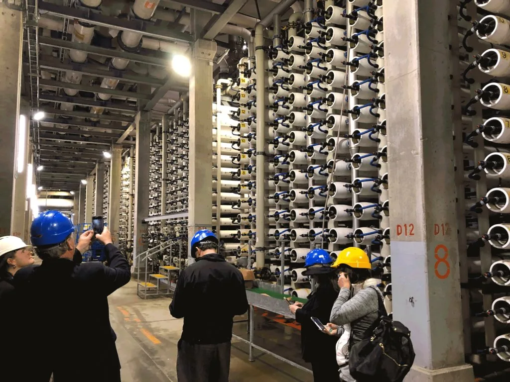 seawater desalination plant in lsrael