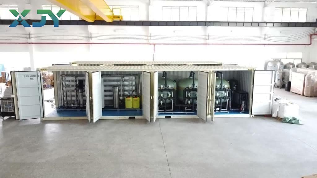 How to choose best water reverse osmosis machine 6 Containerized integrated equipment