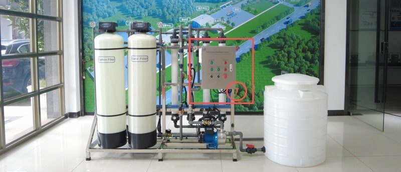 How to operate industrial ultrafiltration systems 7 plc control panel