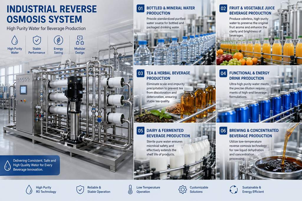 Industrial reverse osmosis plant for beverage production 3 xinjieyuan industrial reverse osmosis plant for beverage production