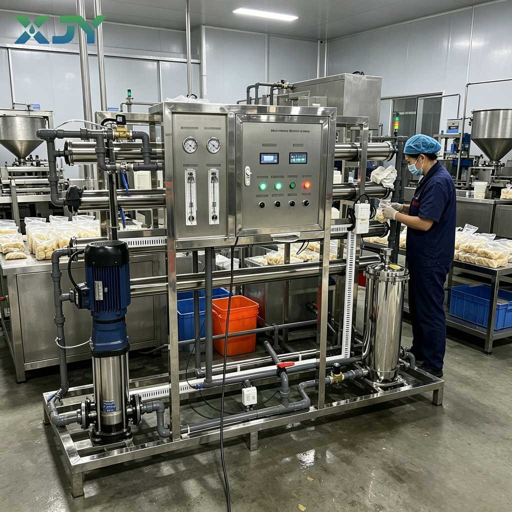 Industrial RO Water Plant Applications by Industry 1 xinjieyuan industrial ro water plant for food & beverage industry