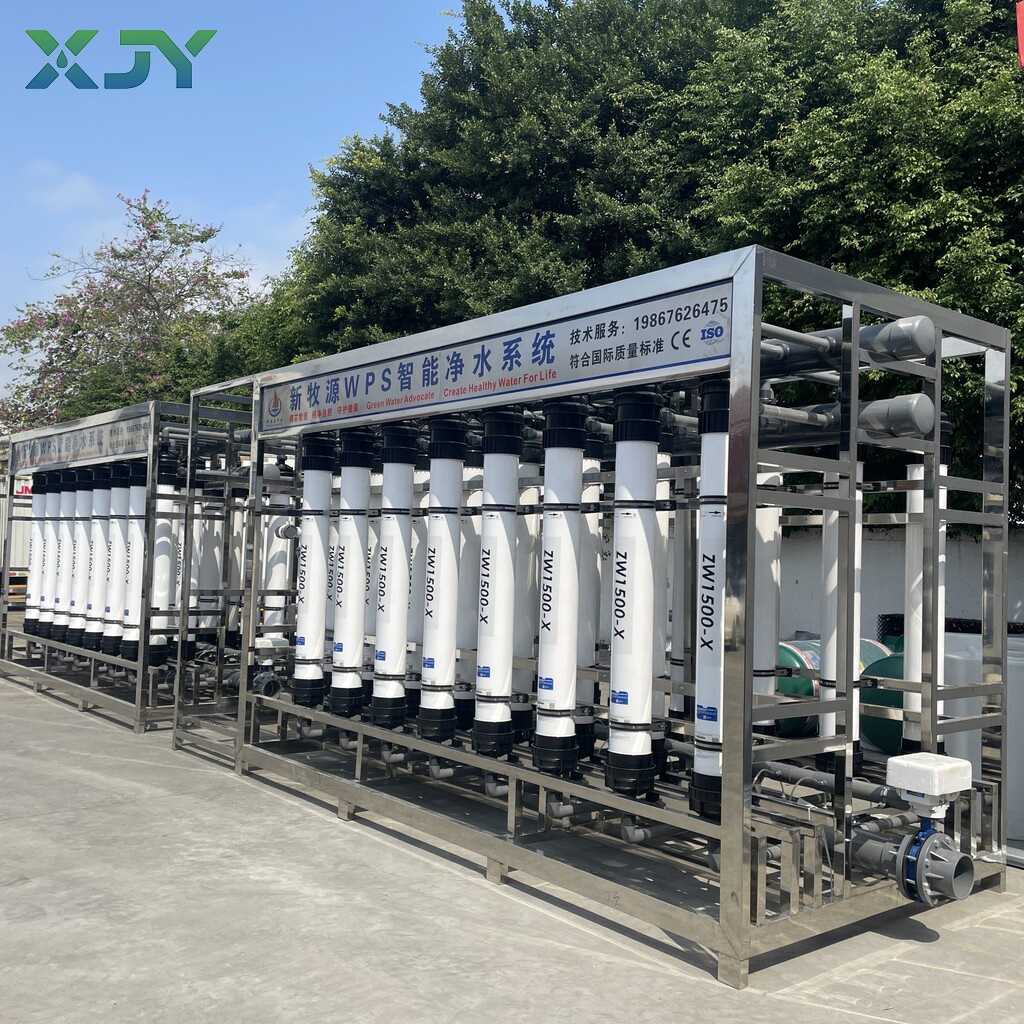 Ultrafiltration systems design for industrial water treatment projects 3 xinjieyuan ultrafiltration systems