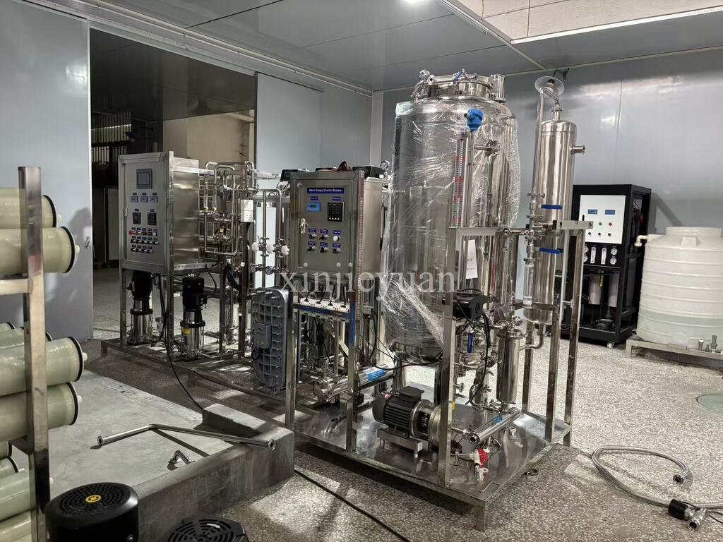 What Water Quality Can a Two-Stage RO and EDI System SS304 Produce 1 xinjieyuan two-stage RO and EDI system ss304